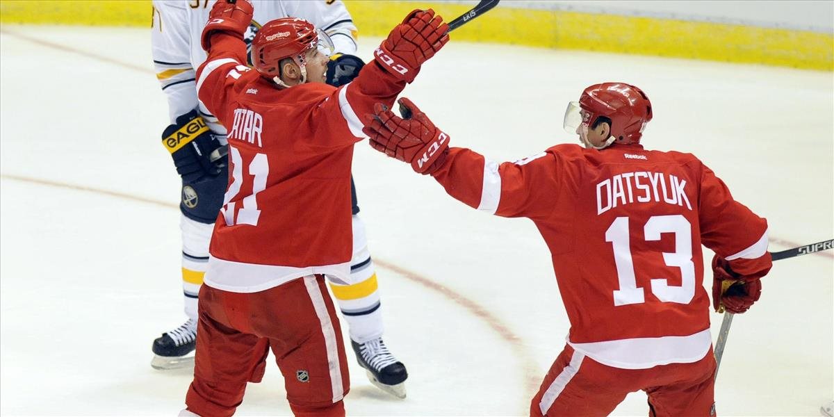 NHL: Tatar pomohol obratu Detroitu gólom a asistenciou