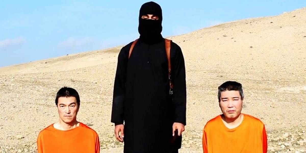 VIDEO Islamský štát sa vyhráža zabitím dvoch Japoncov, chcú 200 miliónov