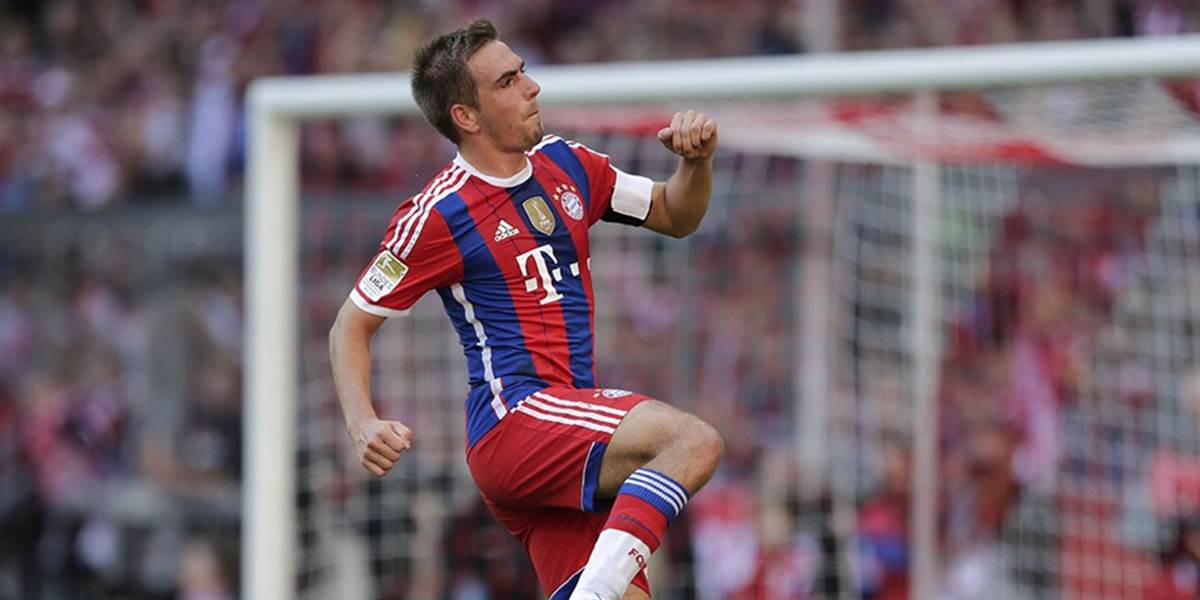 Kapitán Bayernu Mníchov Lahm opäť trénuje