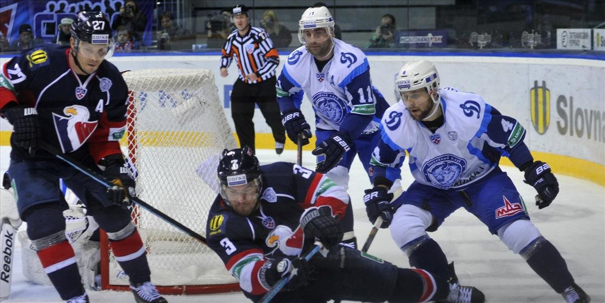 KHL: Slovan v prestrelke nestačil na Dinamo Minsk