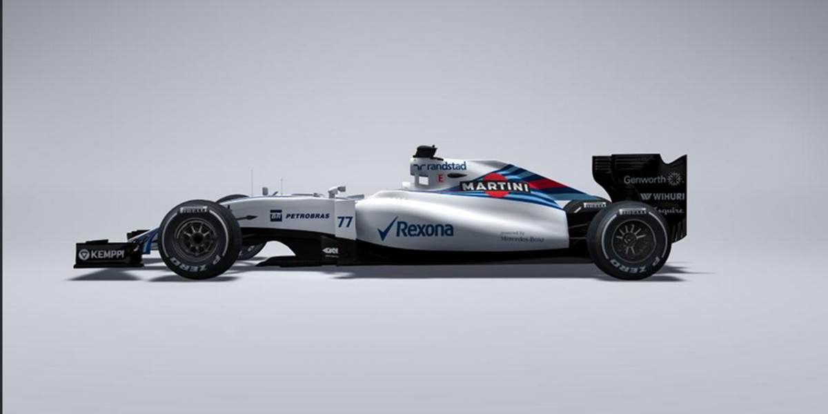 Takto vyzerá nový monopost Williams FW37