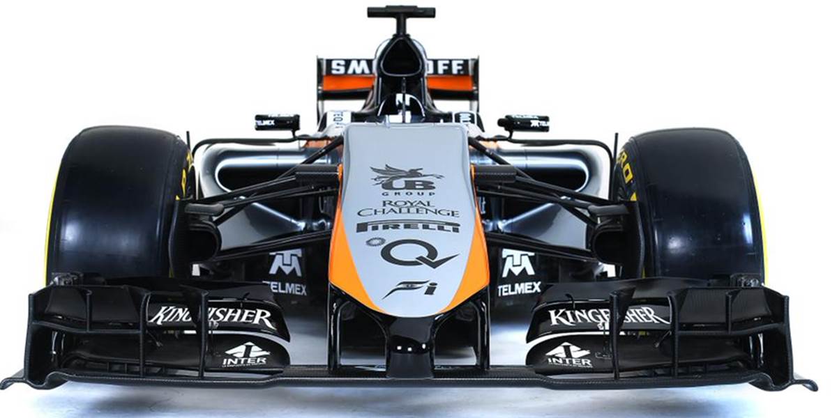 F1: Tím Force India predstavil nový monopost VJM08