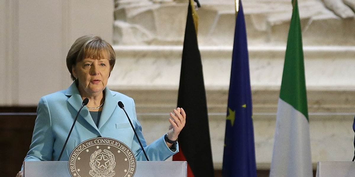 Nemecká kancelárka je povzbudená talianskymi reformami