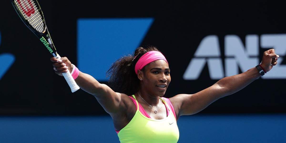 Australian Open: Serena zaplatí fanúšikovi za radu len poďakovaním