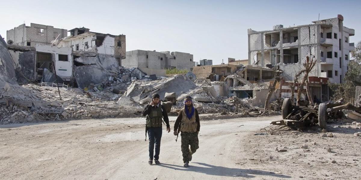 Mesto Kobané na severe Sýrie je pod kontrolou Kurdov