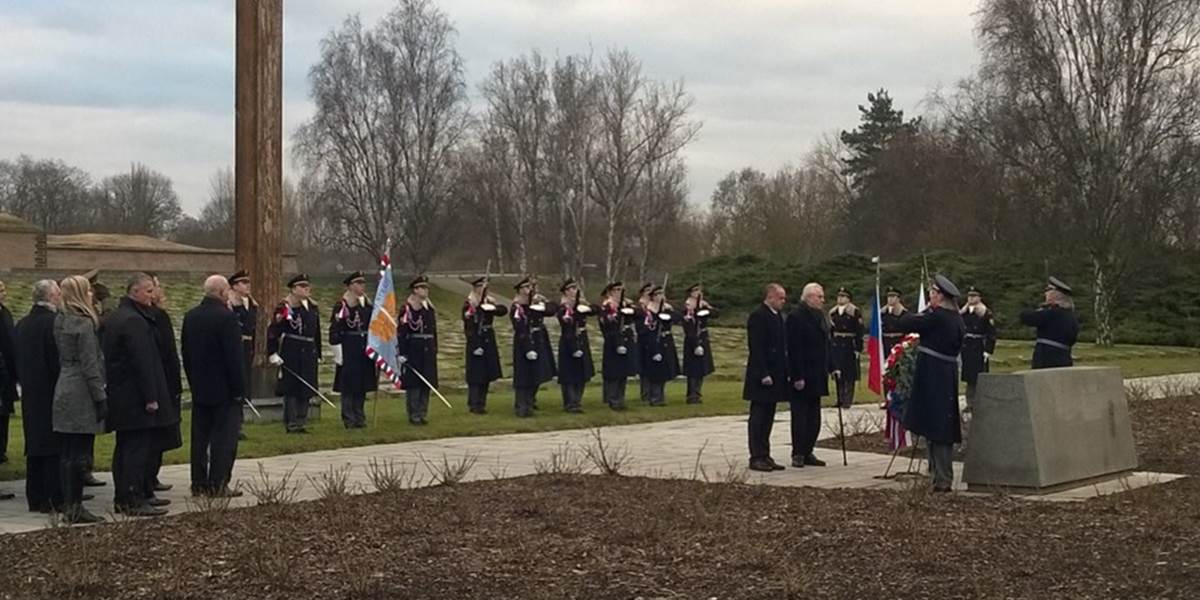Prezident Andrej Kiska navštívil Národný pamätník Terezín