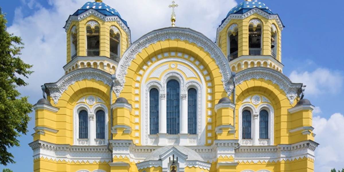 V Kyjeve podpálili kostol moskovského patriarchátu