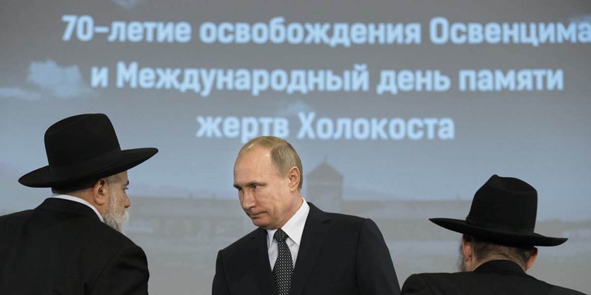 Putin si pripomenul výročie oslobodenia Auschwitzu v židovskom múzeu