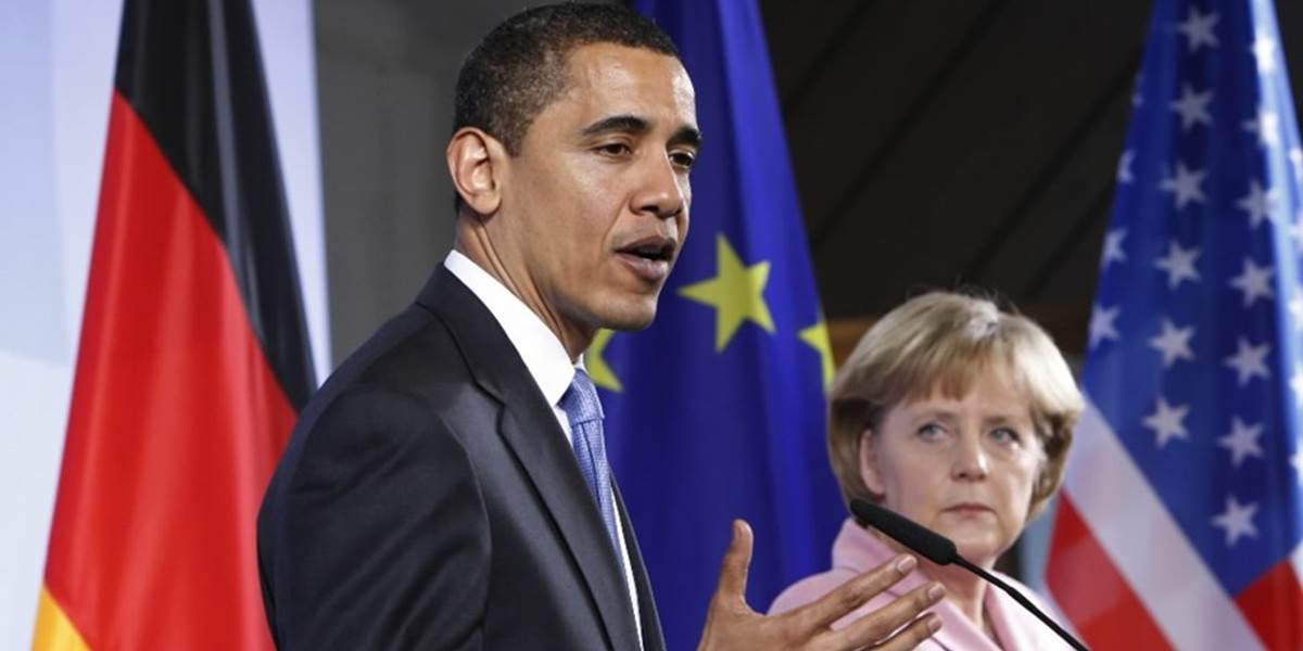 Obama a Merkelová diskutovali o náraste násilia na Ukrajine