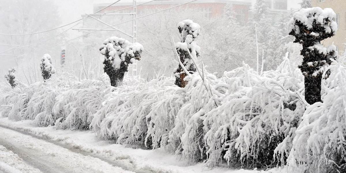 Víkendový sneh v meste Poprad prekonal 50-ročný rekord