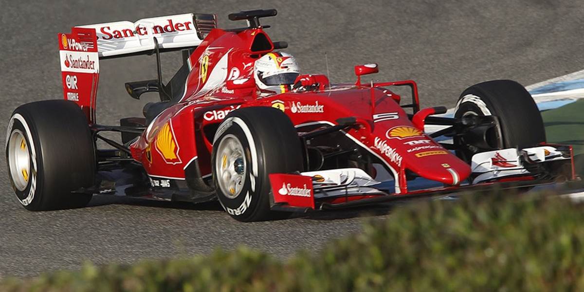 F1: Vettel najrýchlejší aj počas druhého dňa testov