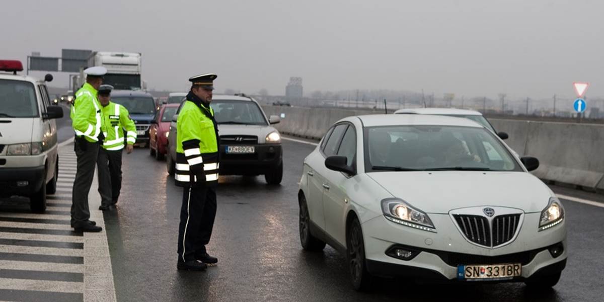 Policajti budú kontrolovať vodičov v Bratislavskom kraji