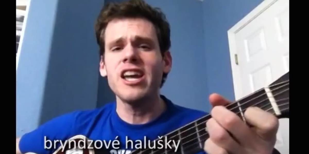 Američan Mark zabáva Slovákov: Naspieval pieseň, ktorá nedáva vôbec zmysel, ale stojí za to!