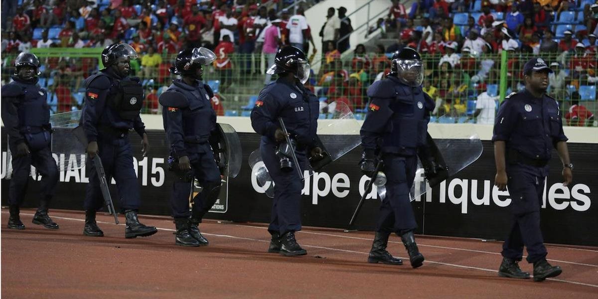 Druhé semifinále Afrického pohára národov medzi Ghanou a Rovníkovou Guineou prerušili