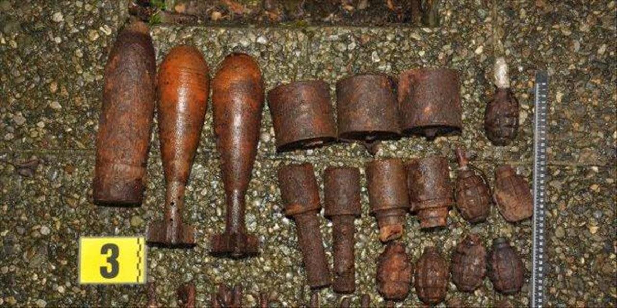 Pri výkopových prácach našiel muž muníciu z druhej svetovej vojny