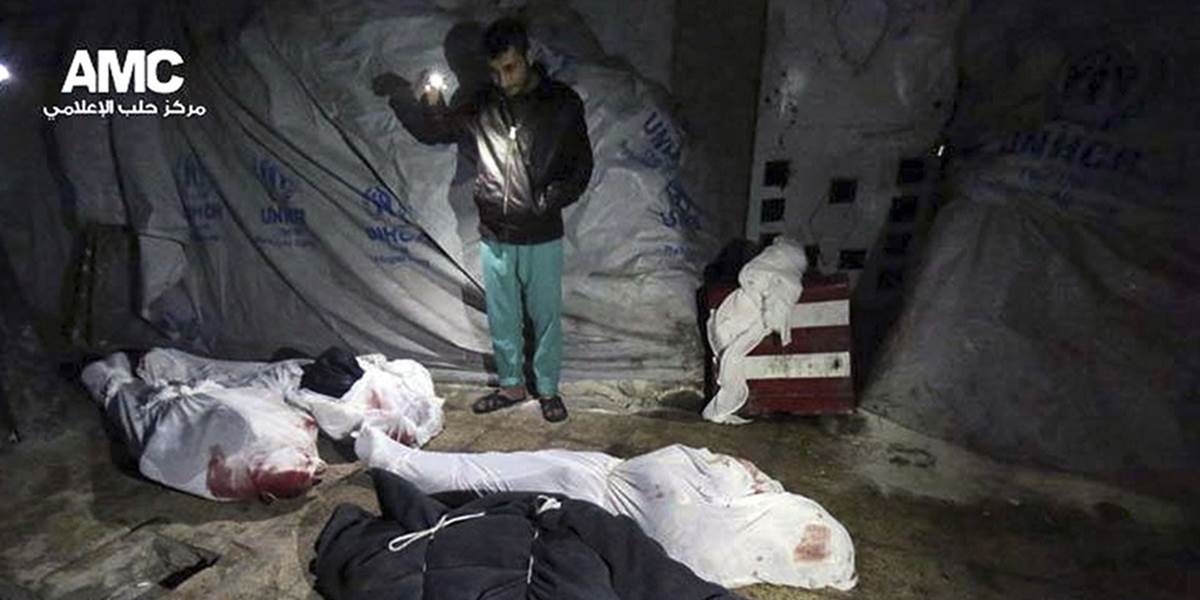 Pri útoku barelovými bombami zomrelo v Sýrii 47 civilistov
