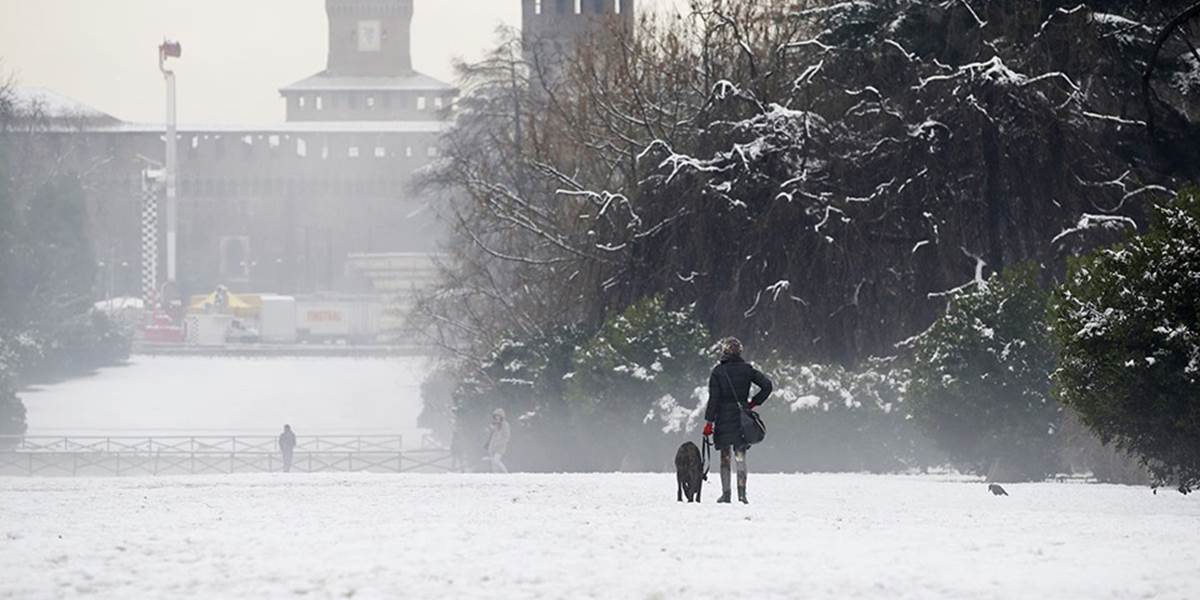 Taliansko sužuje mráz a sneh, v okolí Brescie zomreli traja seniori