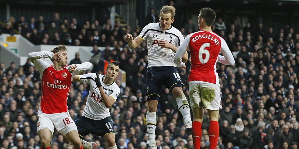 Tottenham otočil londýnske derby s Arsenalom vďaka dvom gólom Kanea