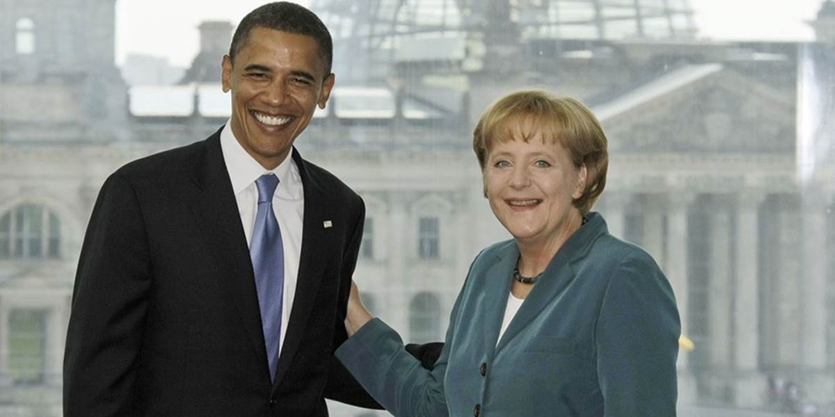 Merkelová dorazila do Bieleho domu na stretnutie s Obamom