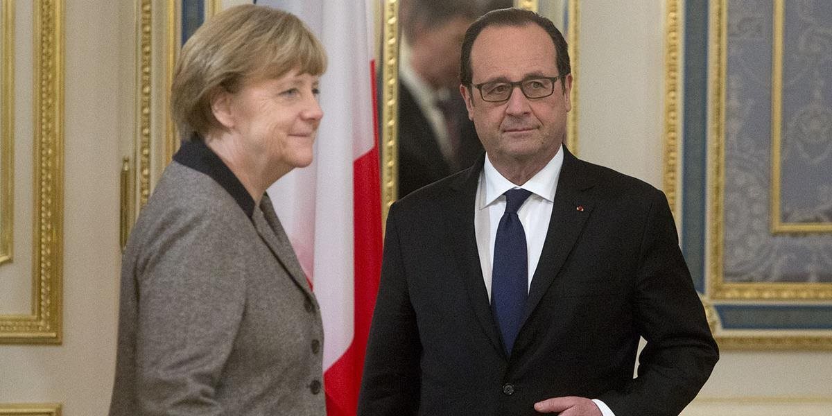 Hollande potvrdil, že sa s Merkelovou zúčastnia v Minsku na summite k Ukrajine