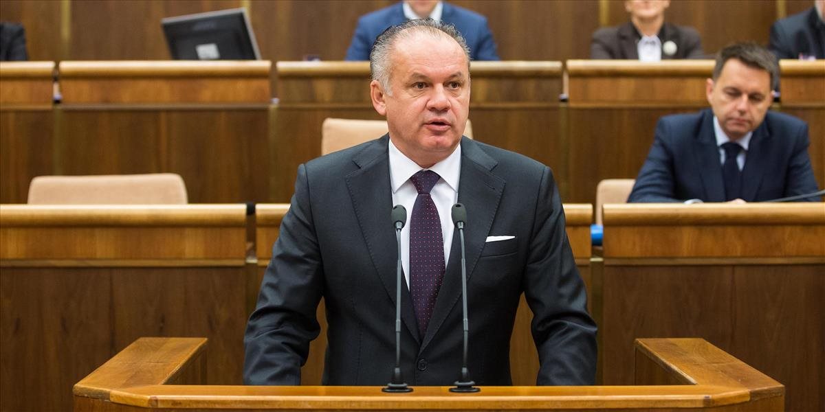 Prezident SR možnosť predkladať zákony nedostane