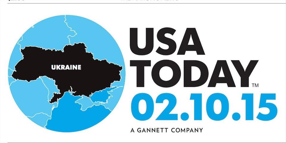 Americký denník USA Today publikoval mapu Ukrajiny bez Krymského polostrova