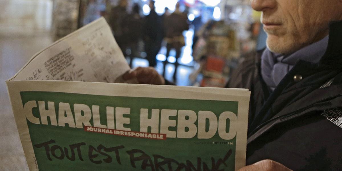 Britská polícia sledovala predaj francúzskeho časopisu Charlie Hebdo