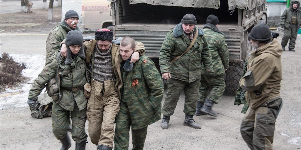 Separatisti tvrdia, že za necelý mesiac zahynulo 2300 ukrajinských vojakov