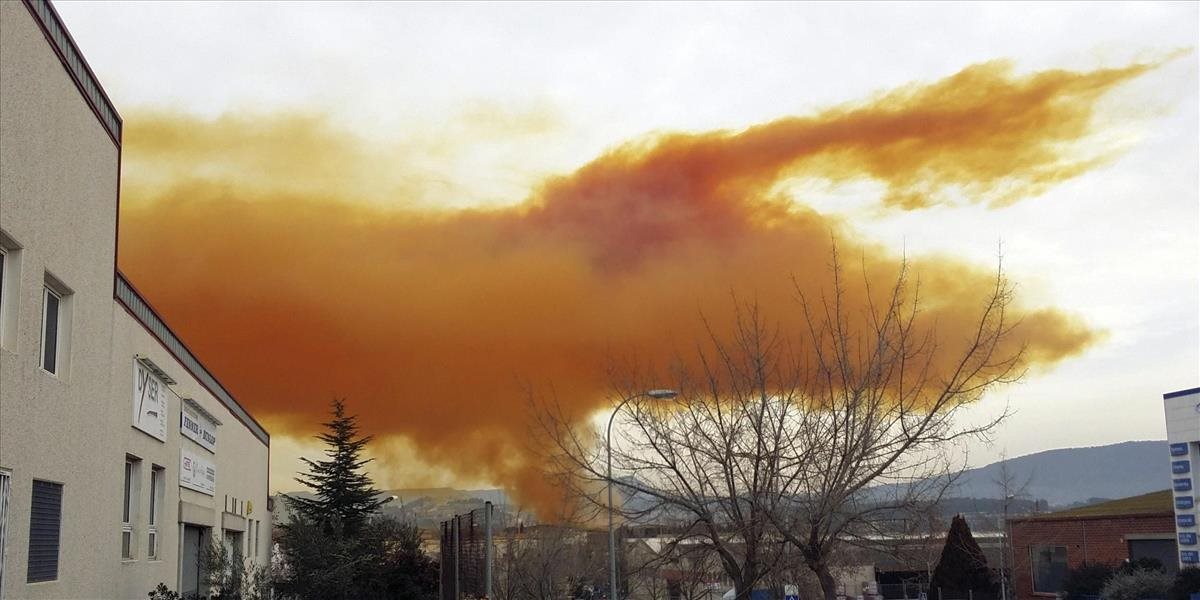 Toxický oblak ohrozoval mestá neďaleko Barcelony