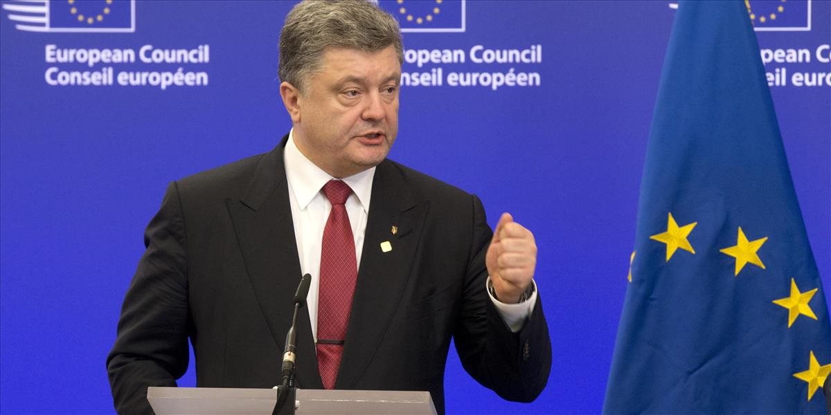 Porošenko: Ukrajina je od mieru stále veľmi vzdialená