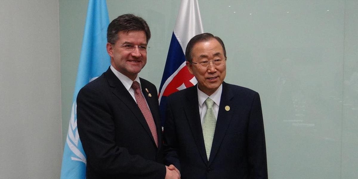 Miroslav Lajčák sa stretol s generálnym tajomníkom OSN Pan Ki-munom