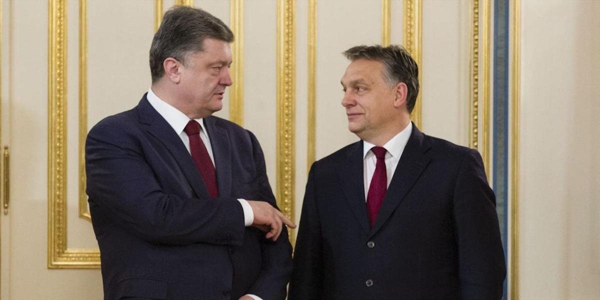 Orbán a Porošenko v Kyjeve: Ukrajinskú krízu možno riešiť iba mierovou cestou