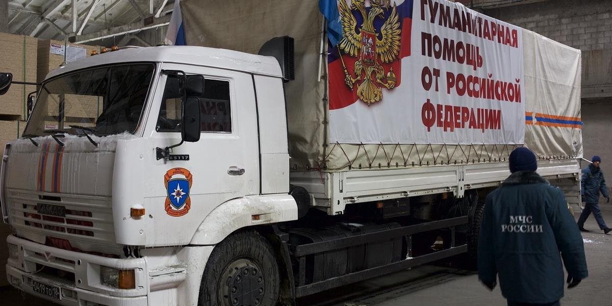 Do Donbasu dorazil 14. humanitárny konvoj z Ruska