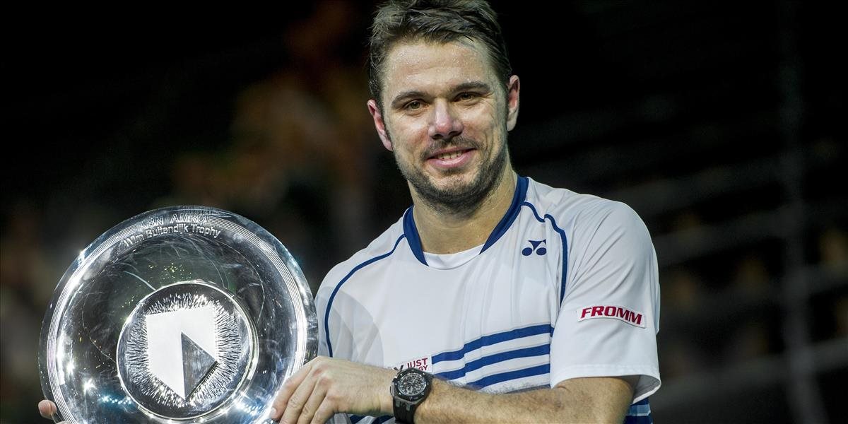 ATP Rotterdam: Wawrinka vo finále premohol Berdycha