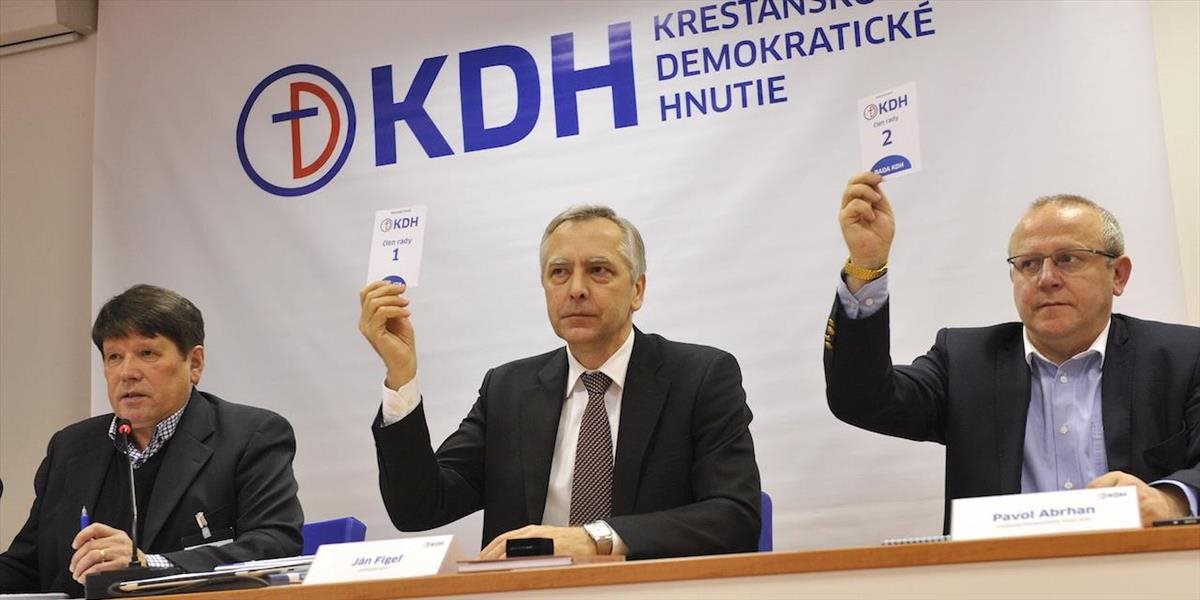 KDH ovplyvňuje už 25 rokov politické dianie na Slovensku