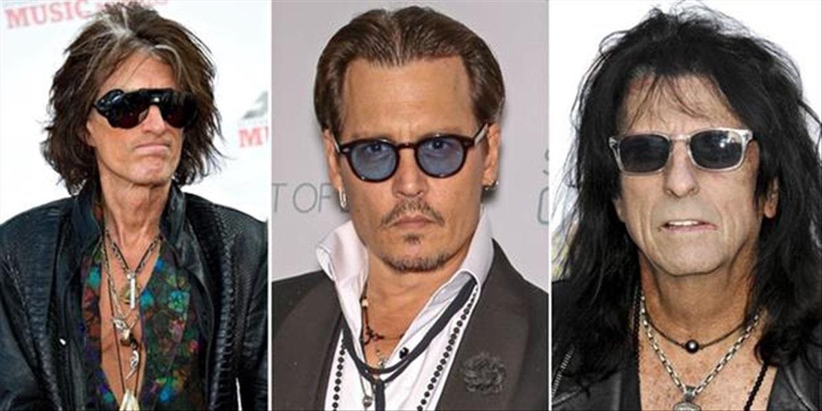 Johnny Depp, Alice Cooper a Joe Perry vytvorili skupinu