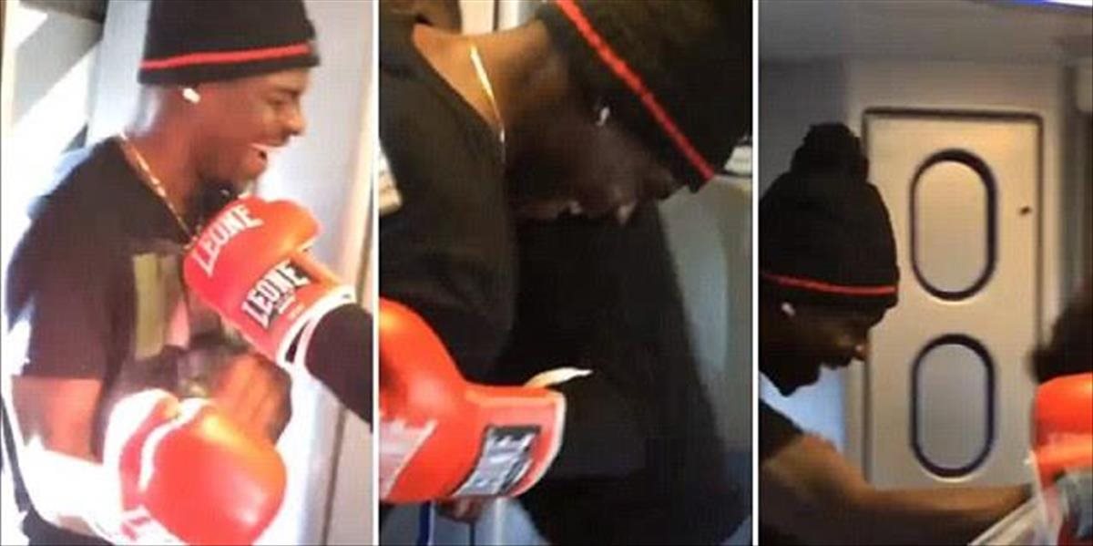VIDEO Mario Balotelli trénoval kickbox s majstrom sveta počas jazdy vlakom