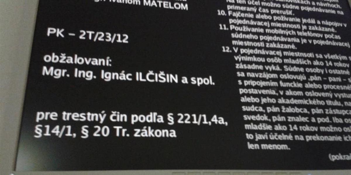 Kauza Transpetrol: Súd poslal Ignáca Ilčišina za mreže na 11 rokov!