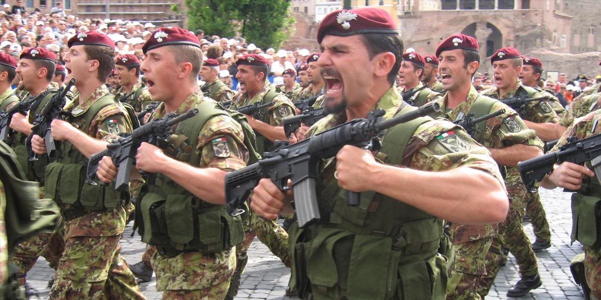 Taliansko nasadí 4800 vojakov na ochranu citlivých miest