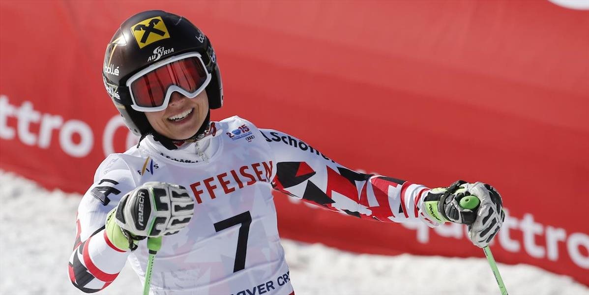 Fenningerová na čele po 1. kole obrovského slalomu v Maribore