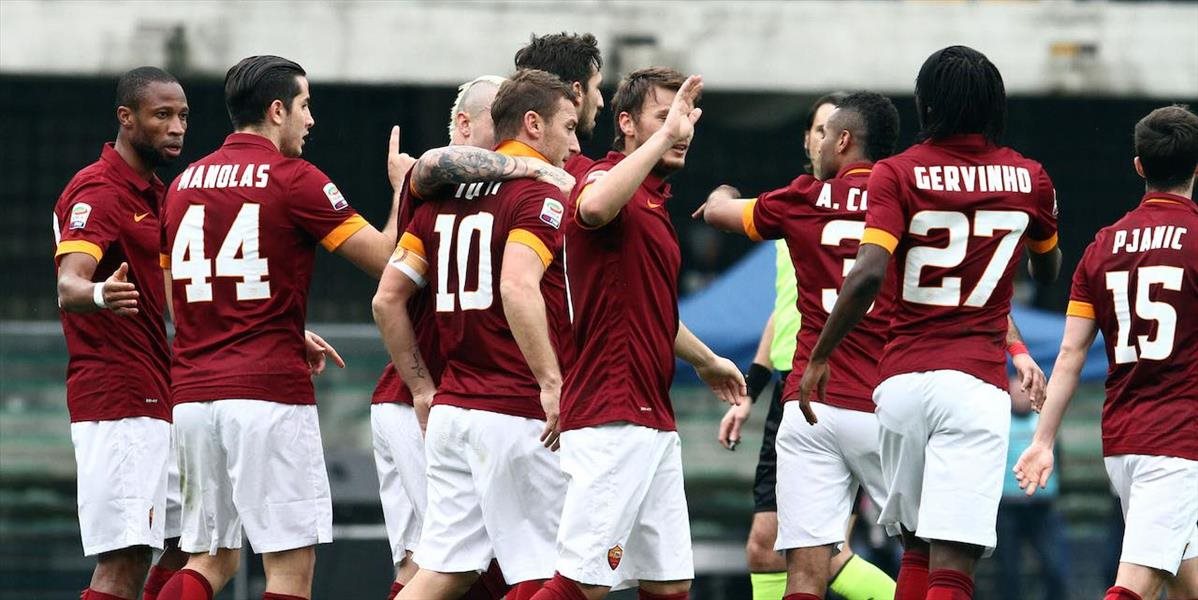 AS Rím po remíze 1:1 vo Verone stráca na Juventus deväť bodov