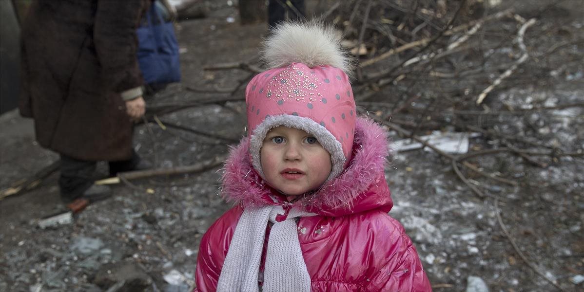 Počas bojov v Donbase prišlo o život najmenej 65 detí