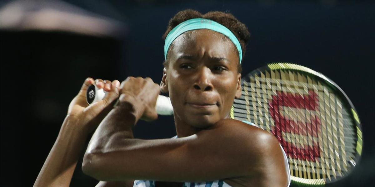 WTA Dauha: Venus Williamsová víťazne v 1. kole turnaja