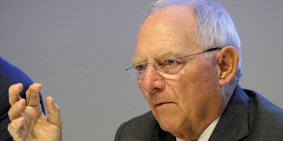 Minister financií Schäuble požiadal Bundestag o hlasovanie o pomoci pre Grécko