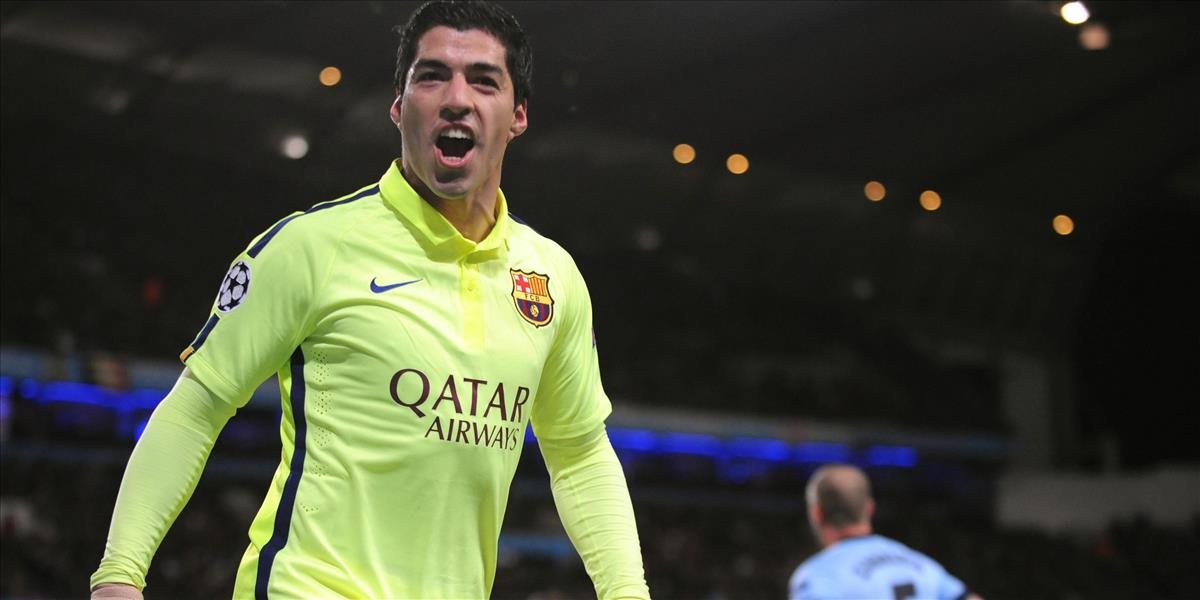LM: Barcelona v Manchestri opäť víťazne, dvojgólový Suárez