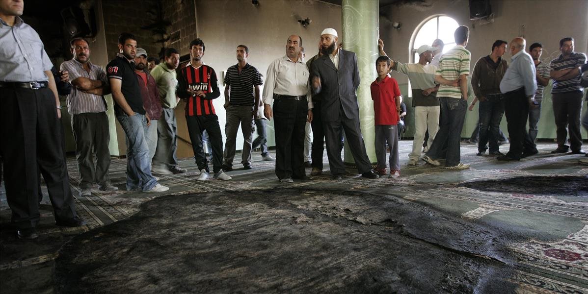 Vandali podpálili palestínsku mešitu v Predjordánsku