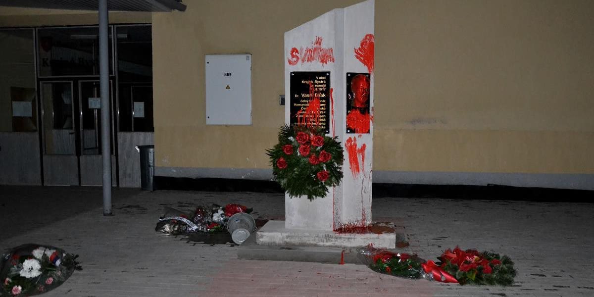 Prokuratúra sa bude zaoberať pamätníkom Vasilovi Biľakovi