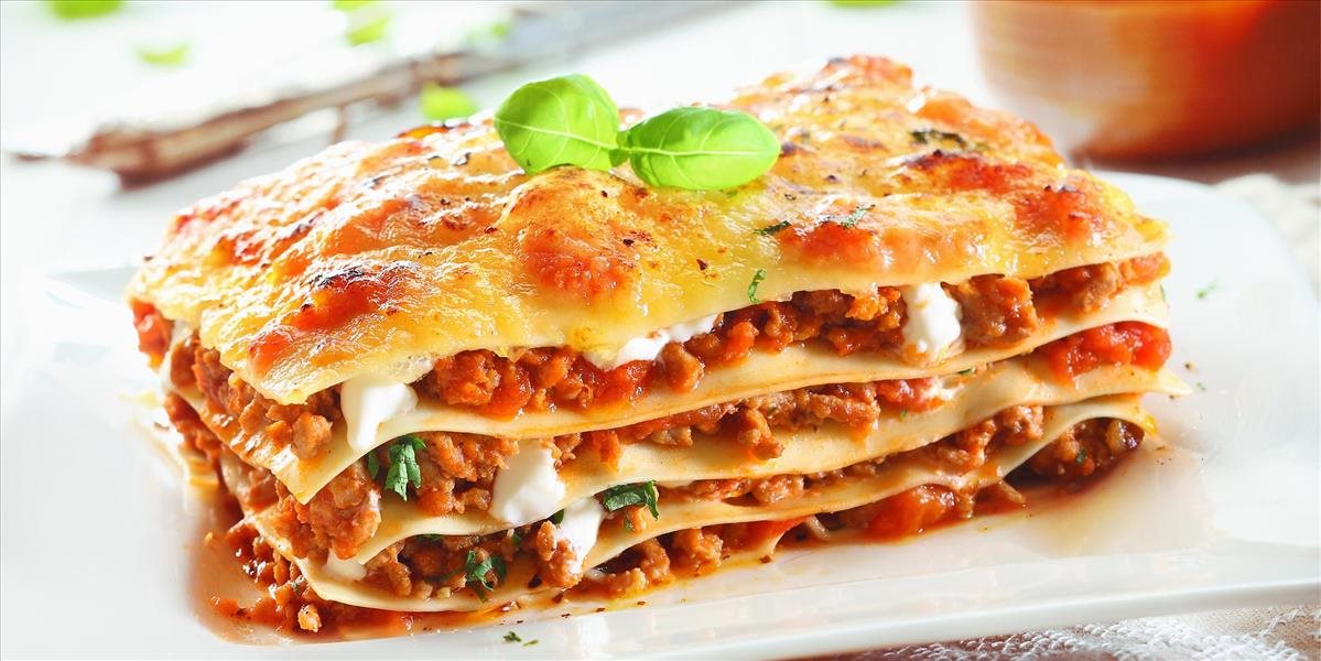 FOTO Recept: Zapekané lasagne