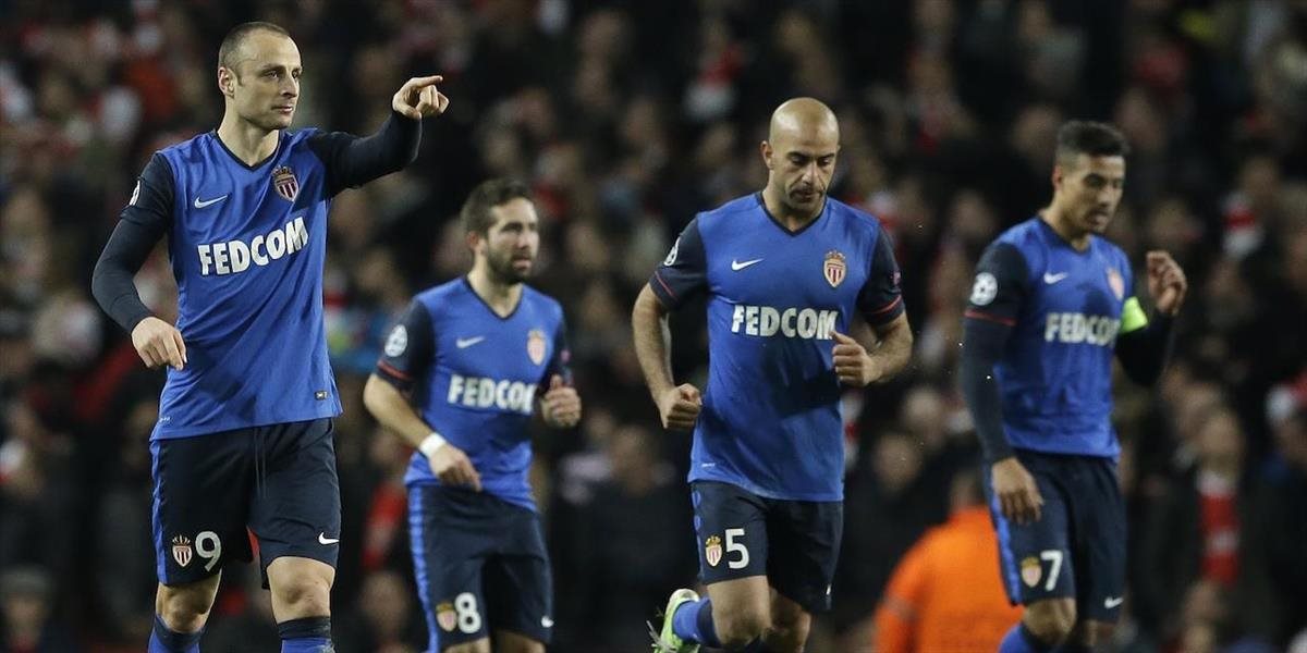 LM: Arsenal prehral v úvodnom osemfinále s Monacom 1:3