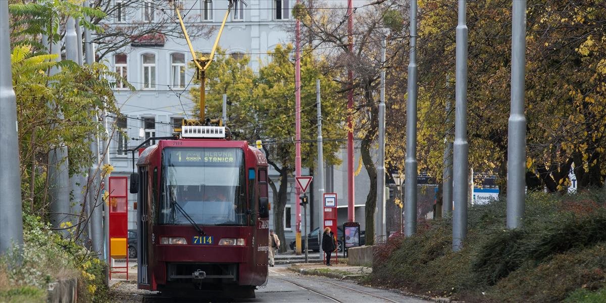 V Bratislave na jar pokračuje oprava električkovej trate z hlavnej stanice